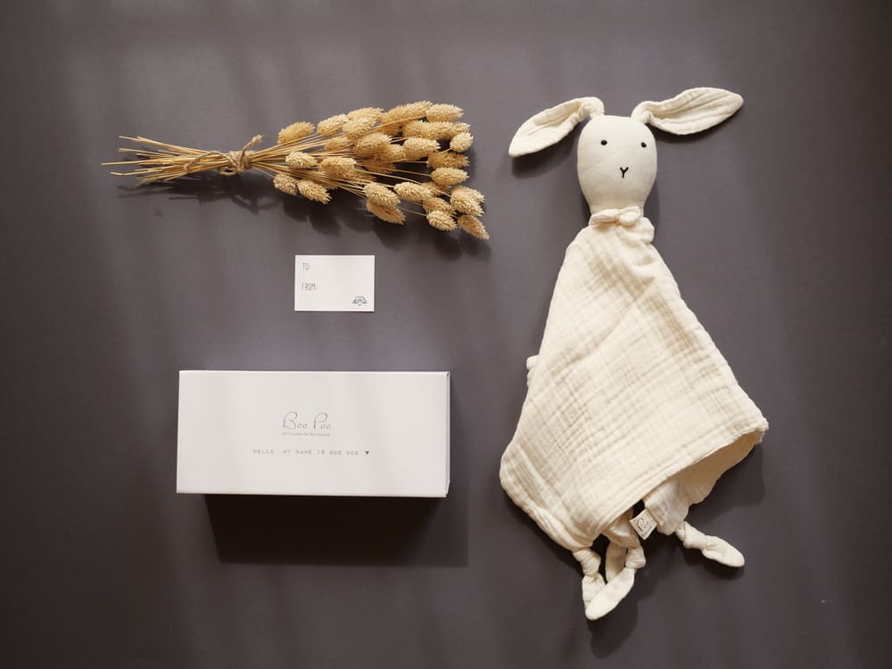 Schönes Babygeschenk mit Geschenkbox