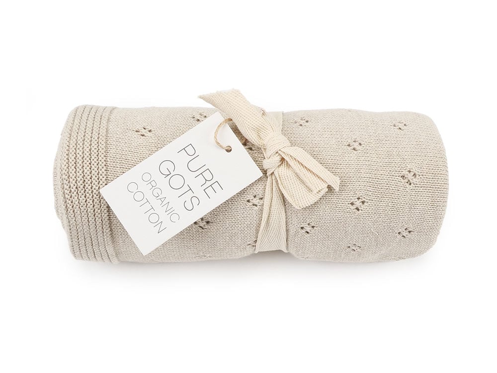 Babydecke beige Avon Sable