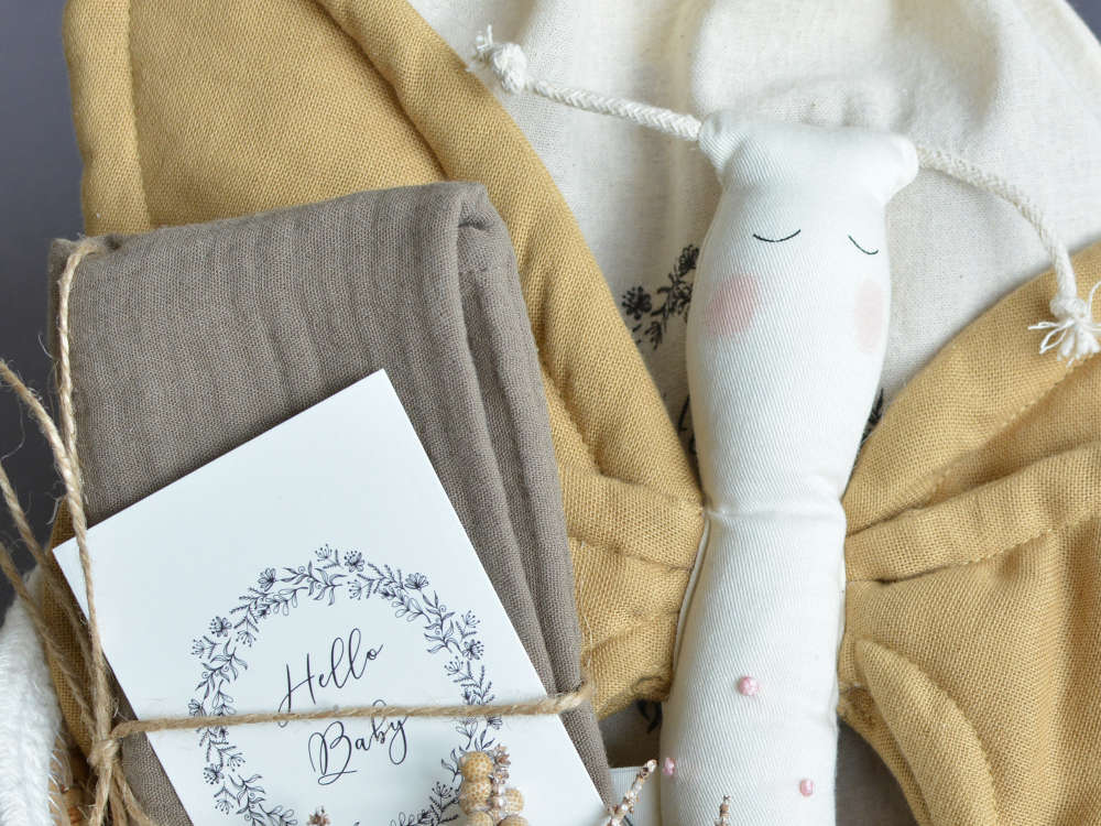 Schönes Babyspielzeug Schmetterling Baumwolle