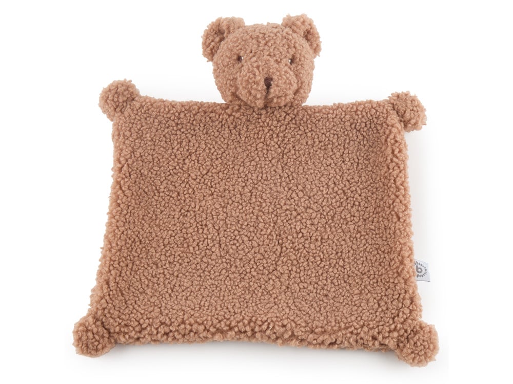 Schmusetuch Bär Mika Plüsch Vorderseite