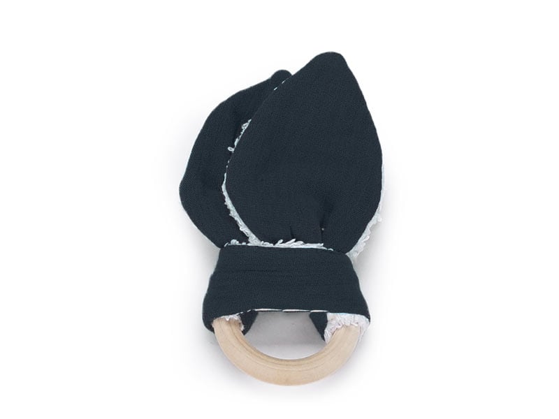 Holzbeißring Dunkelblau Midnight